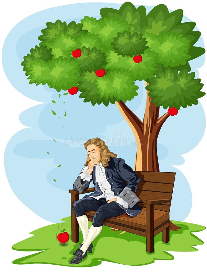 Isaac Newton Stock Illustrations – 269 Isaac Newton Stock Illustrations ...