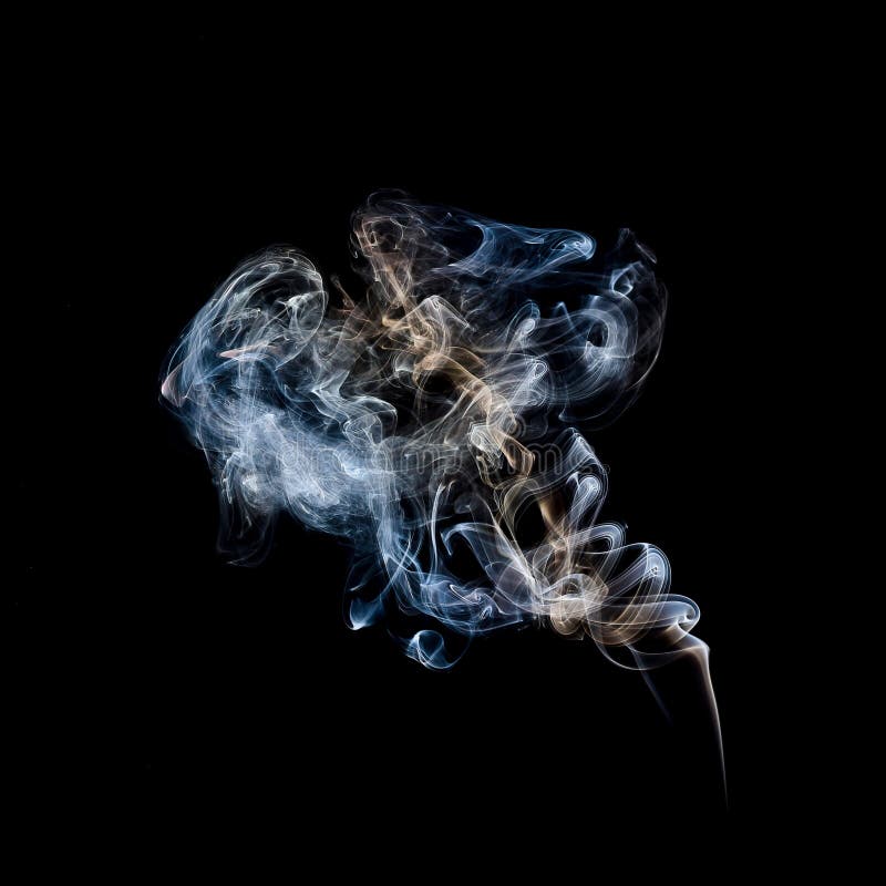 Illustration of Smoke with Lights Against a Black Background - Great for  Backgrounds Stock Image - Image of wallpaper, motion: 172997275