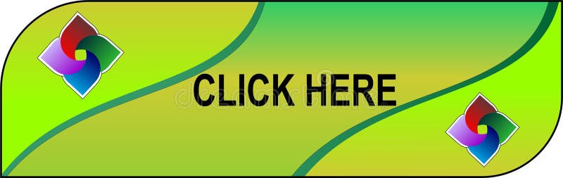 Illustration of solution click here symbol with colourful design vector illustration