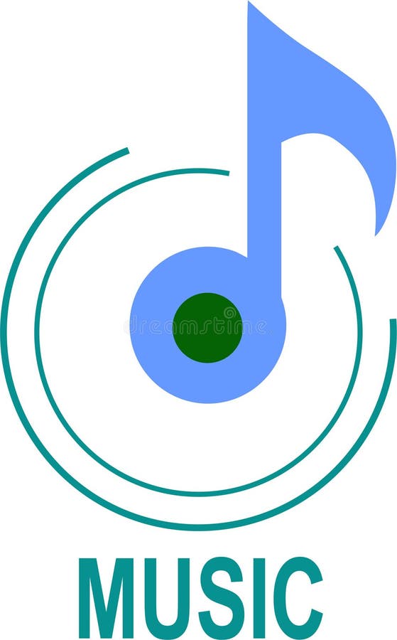 Illustration of solution music symbol with web button design vector illustration