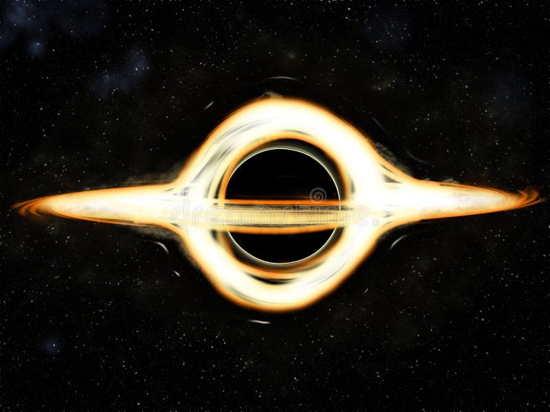 Illustration of Space Black Hole Stock Illustration Illustration of massive, stellar 169400473