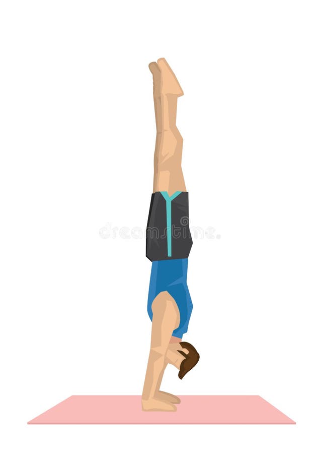 Arm Balance Yoga poses. Young woman practicing Yoga pose. Woman workout  fitness, aerobic and exercises 25660362 Vector Art at Vecteezy