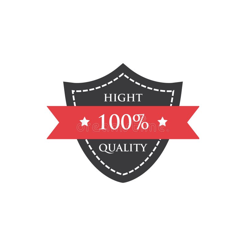 Illustration of the symbol and logo of the badge emblem for discount, quality, premium, guarantee, company logo. vector stock illustration Illustration of the symbol and logo of the badge emblem for discount, quality, premium, guarantee, company logo. vector stock illustration