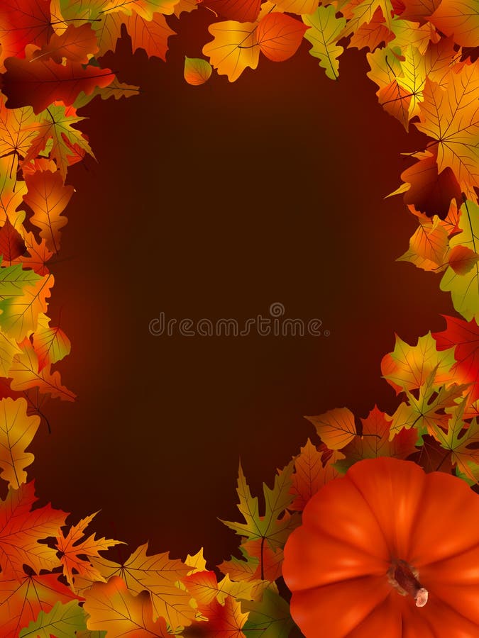 Illustration of thanksgiving day background. EPS 8
