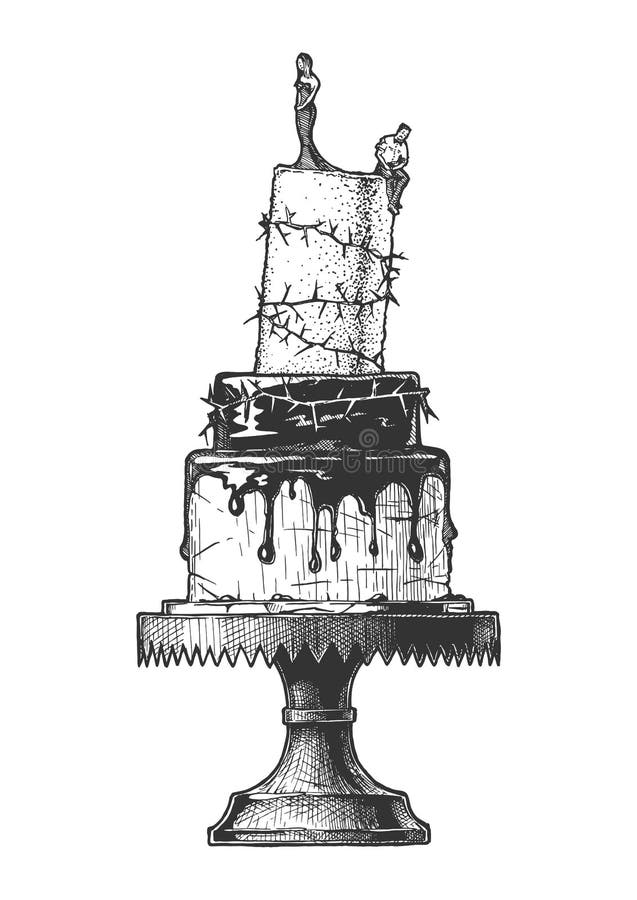 Gateau De Divorce Illustration De Vecteur Illustration Du Homme Gateau De Divorce Illustration De Vecteur Illustration Du Homme