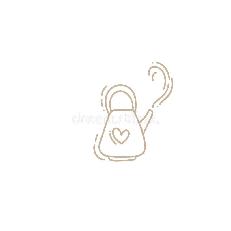 Illustration tirée par la main de griffonnage de vecteur de bouilloire de thé Ligne symbole d'icône de théière Élément d'isolemen illustration libre de droits Illustration tirée par la main de griffonnage de vecteur de bouilloire de thé Ligne symbole d'icône de théière Élément d'isolemen illustration libre de droits