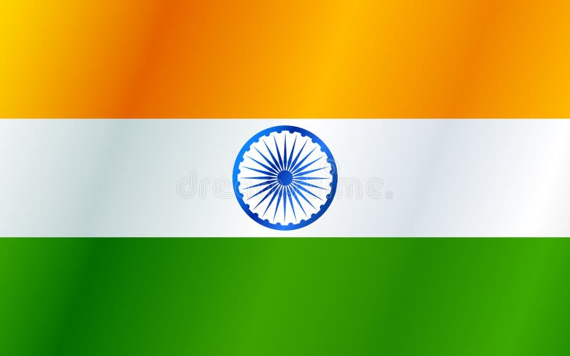 Tricolor Indian Flag Background for Republic and Independence Day of India  Stock Vector - Illustration of creative, banner: 106497274