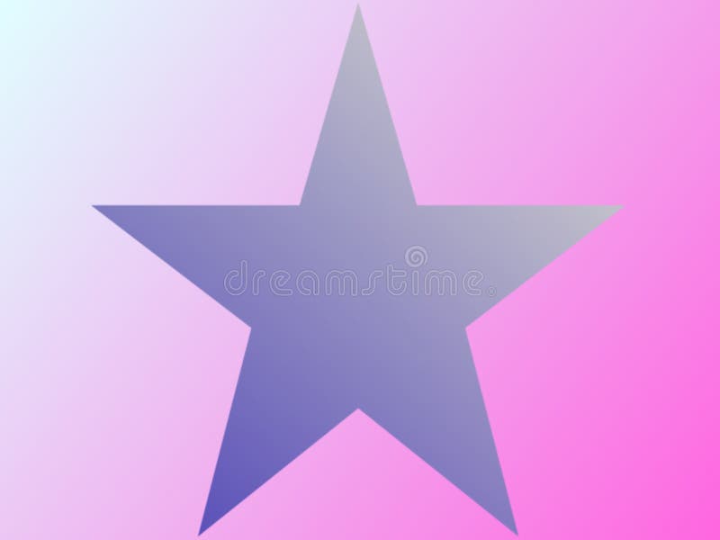 Illustration of Various Arts and Gray Stars Stock Illustration