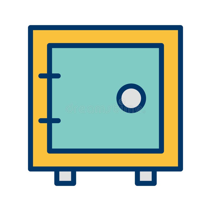 Illustration Vault Icon for Personal and Commercial Use. Stock