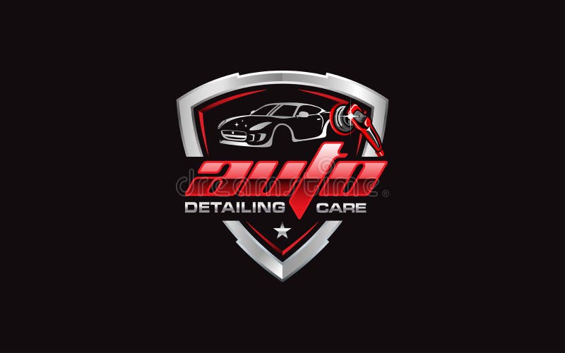 Illustration Vector Graphic of Auto Detailing Servis Logo Design ...