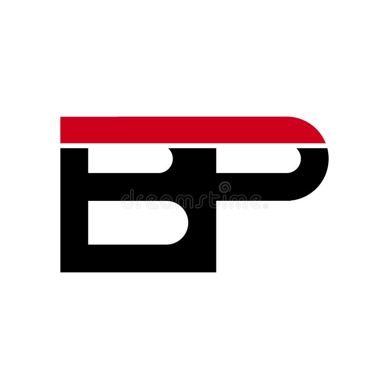 Illustration Vector Graphic of Modern BP Letter Logo Stock Vector