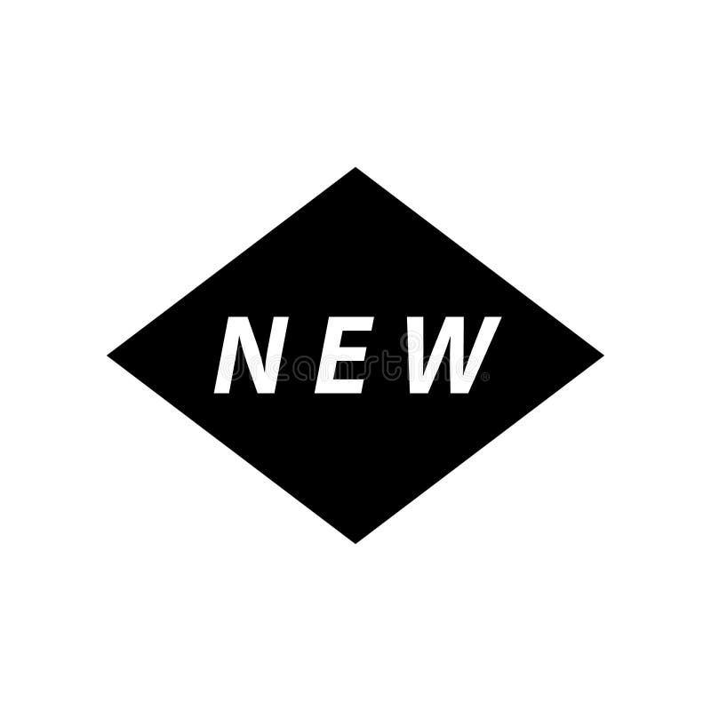 Illustration Vector graphic of new label icon stock illustration