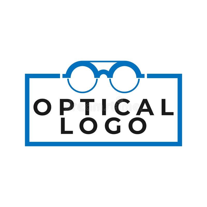 Illustration Vector Graphic of Optical Logo and Simple and Unique