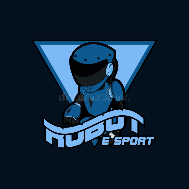 Illustration Vector Graphic Of Robot Logo Perfect For E Sport Stock Illustration Illustration Of Predator Sport