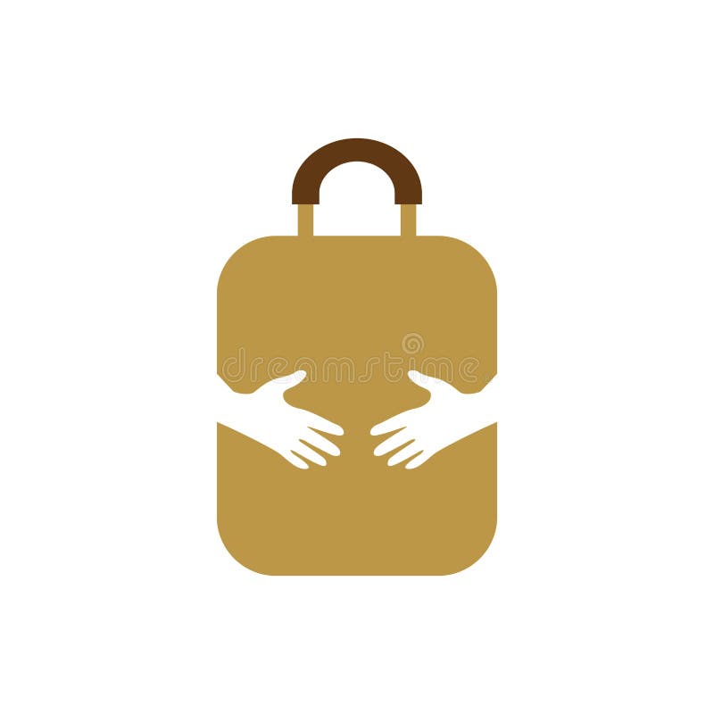 Illustration Vector Graphic of Suitcase Logo Stock Vector