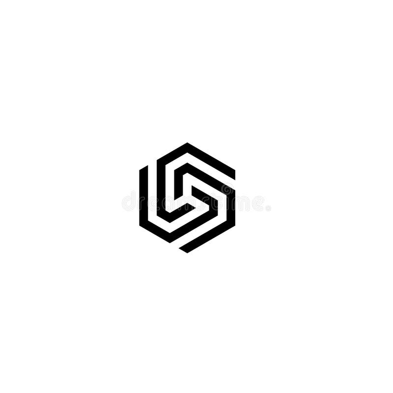 Box polygon logo stock vector. Illustration of black - 234491875