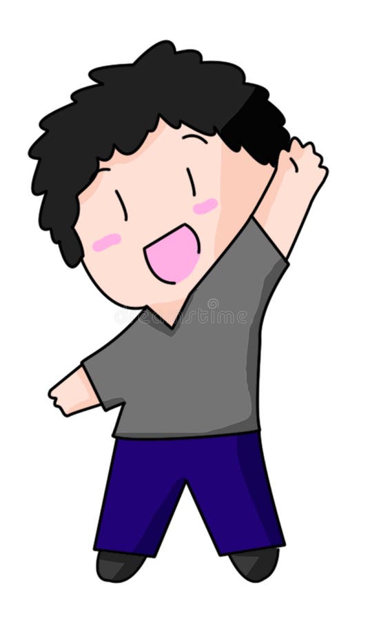 Illustration of a Very Happy Boy Stock Illustration - Illustration of cartoon, cute: 207858136 Illustration of a Very Happy Boy Stock Illustration - Illustration of cartoon, cute: 207858136