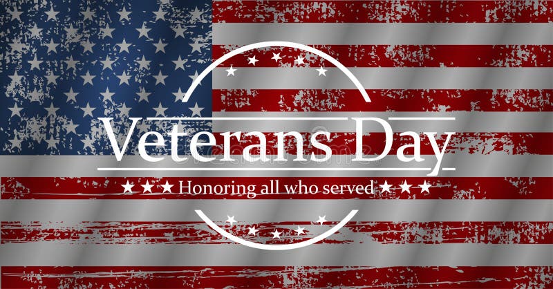 Illustration for veterans day, vector graphic royalty free illustration Illustration for veterans day, vector graphic royalty free illustration