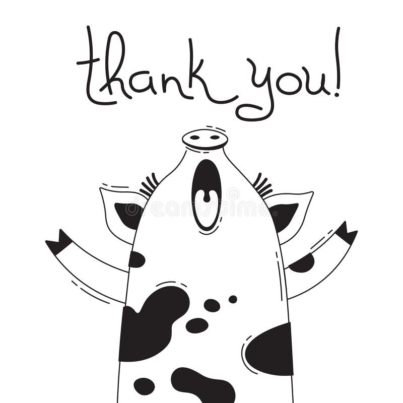 Illustrationen med glat piggy vem säger - tacka dig För design av roliga avatars, affischer och kort gulligt djur stock illustrationer Illustrationen med glat piggy vem säger - tacka dig För design av roliga avatars, affischer och kort gulligt djur stock illustrationer