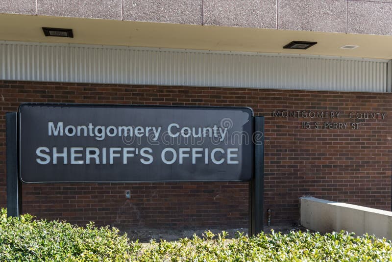 Montgomery County Sheriff`s Office royalty free stock photo Montgomery County Sheriff`s Office royalty free stock photo