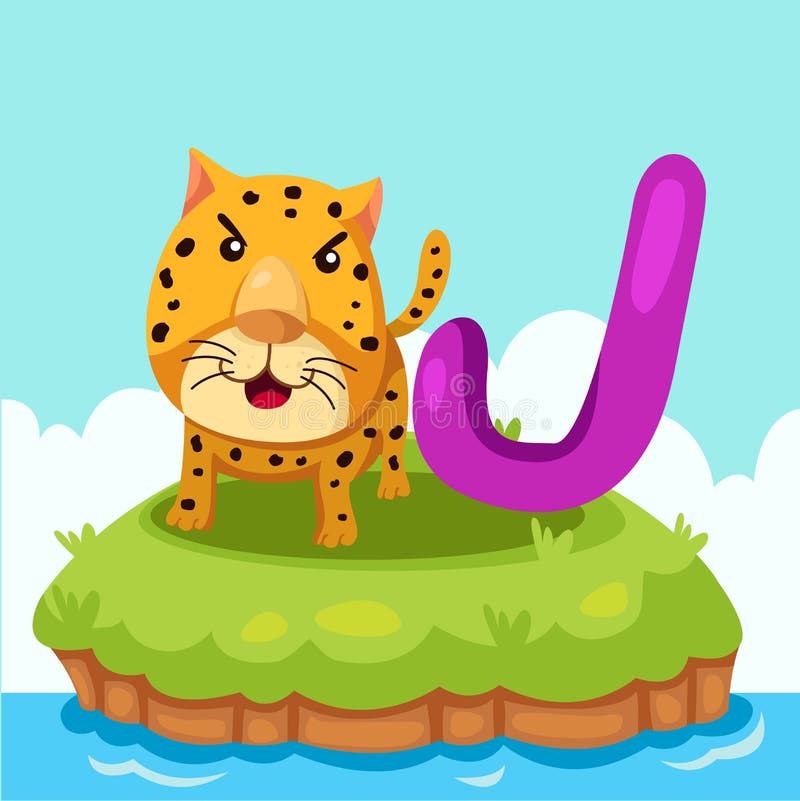 Illustrator Of Letter J Is For Jaguar Stock Vector Illustration Of 