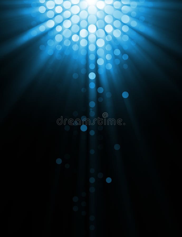 Illustrazione astratta degli effetti della luce royalty illustrazione gratis