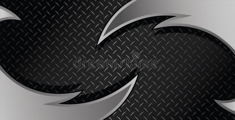 Illustrazione d'argento di Diamond Plate Textured Vector Background del rasoio illustrazione di stock Illustrazione d'argento di Diamond Plate Textured Vector Background del rasoio illustrazione di stock