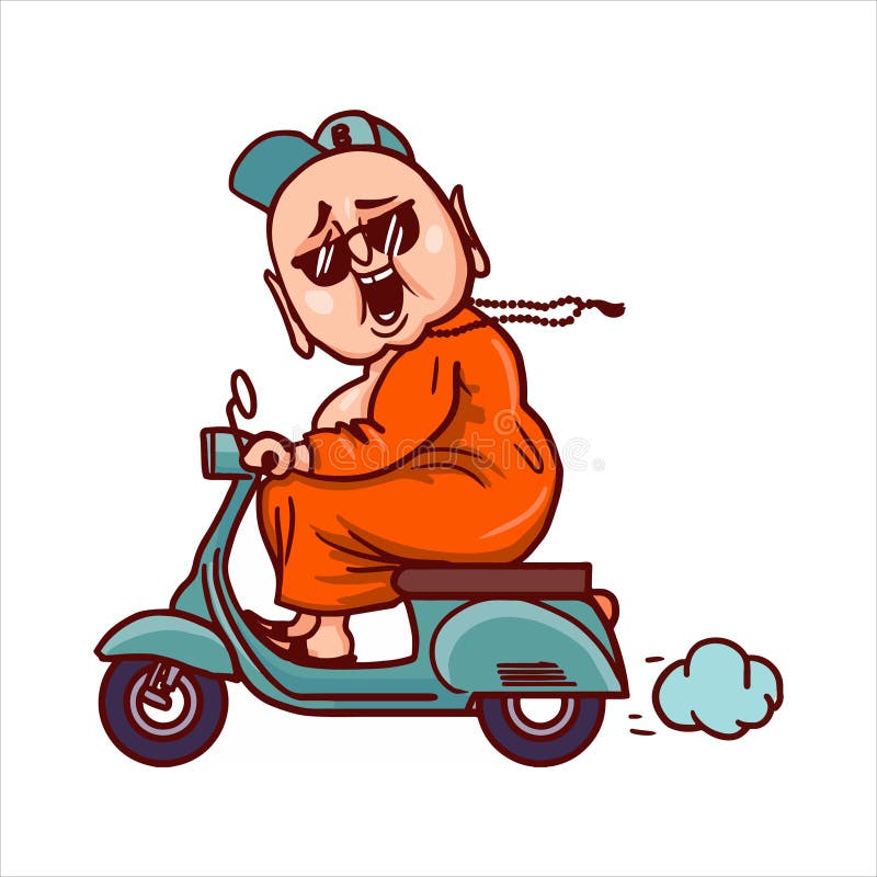 Illustrazione del fumetto di Buddha