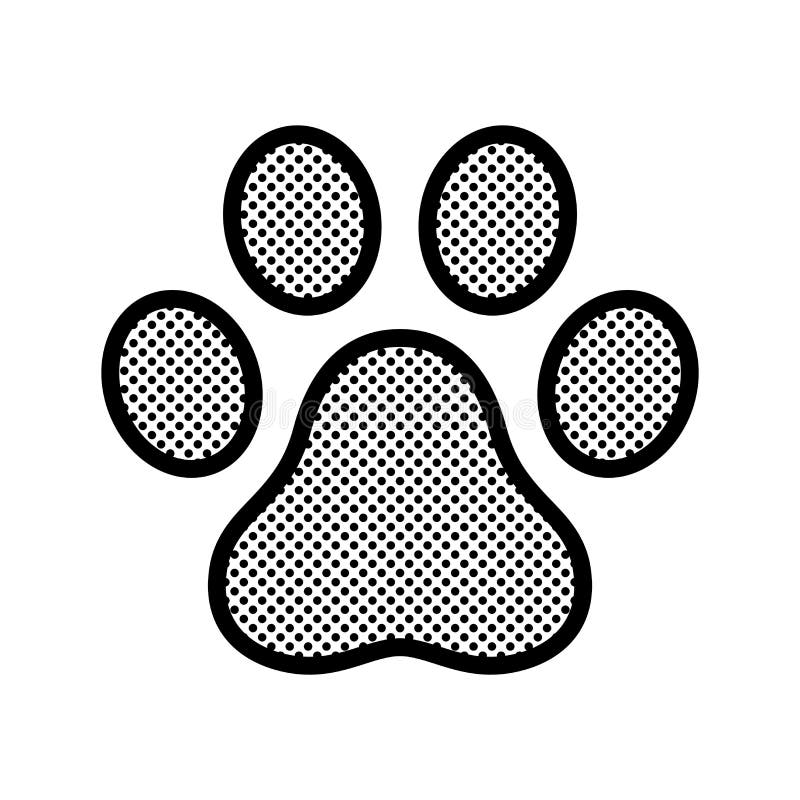 Zampa del cane vettore icona di impronta logo bulldog francese cucciolo  gatto gattino cartoon segno di simbolo illustrazione doodle - Vettore  Immagine e Vettoriale - Alamy