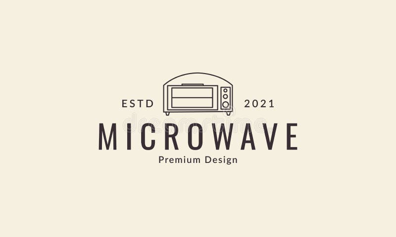 big microwave lines logo design vector icon symbol illustration. big microwave lines logo design vector icon symbol illustration