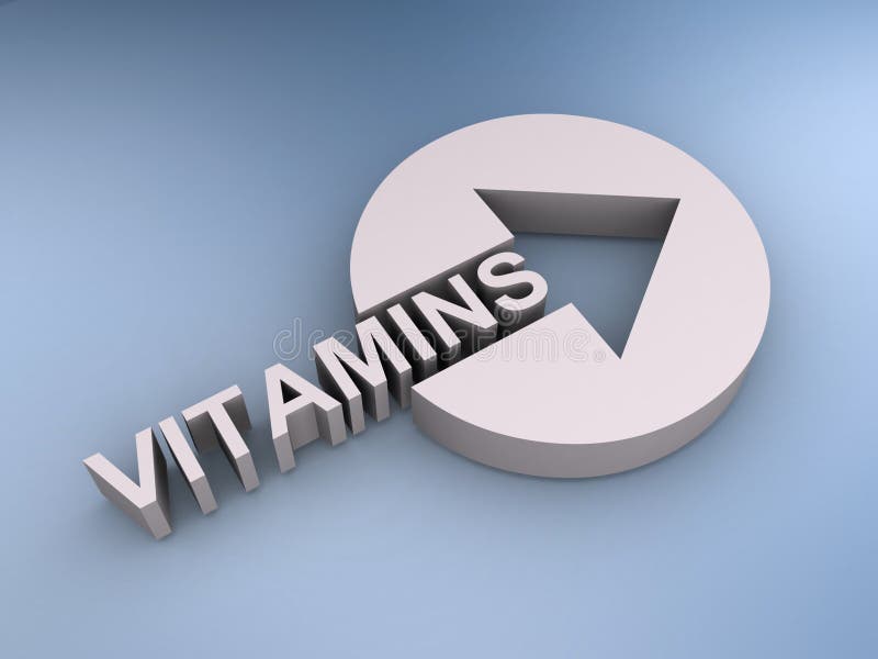 Illustrazione delle vitamine