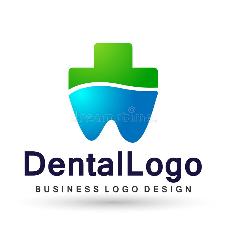 Illustrazione di progettazione di logo di vettore per il trattamento dentario dei denti di pratica del dentista di sanità della c illustrazione vettoriale Illustrazione di progettazione di logo di vettore per il trattamento dentario dei denti di pratica del dentista di sanità della c illustrazione vettoriale