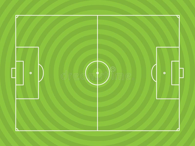 Illustrazione di Soccerfield illustrazione vettoriale Illustrazione di Soccerfield illustrazione vettoriale