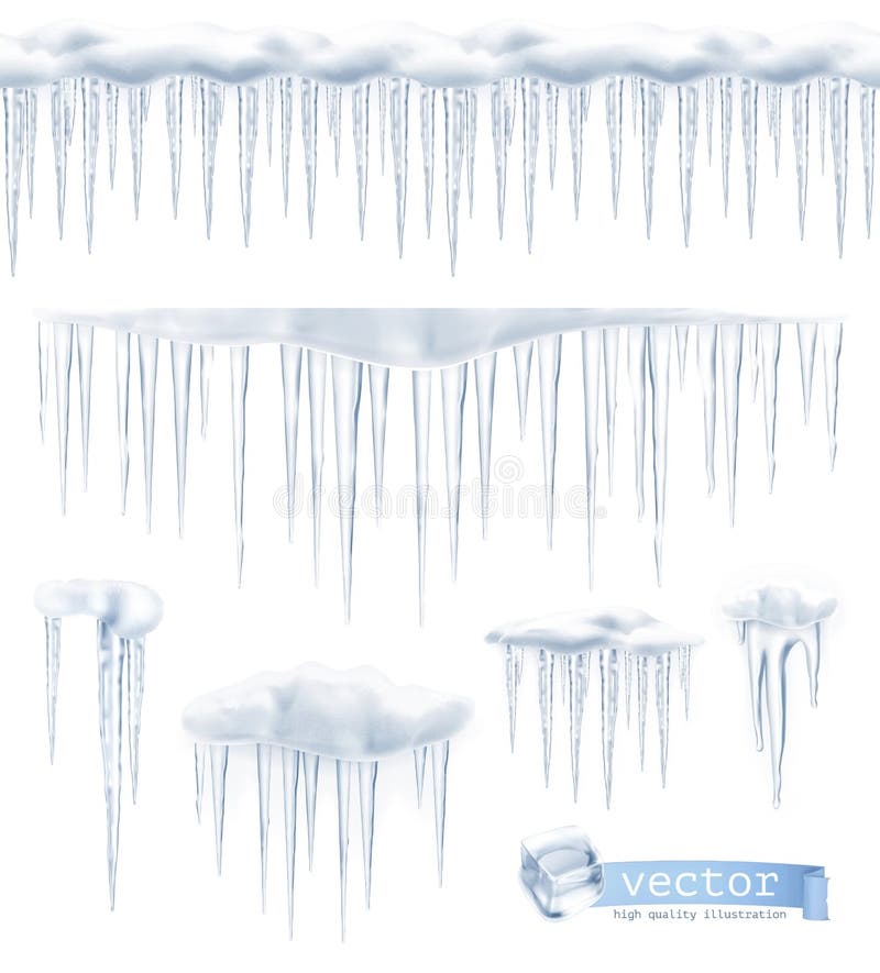 Illustrazione di vettore dei ghiaccioli royalty illustrazione gratis Illustrazione di vettore dei ghiaccioli royalty illustrazione gratis