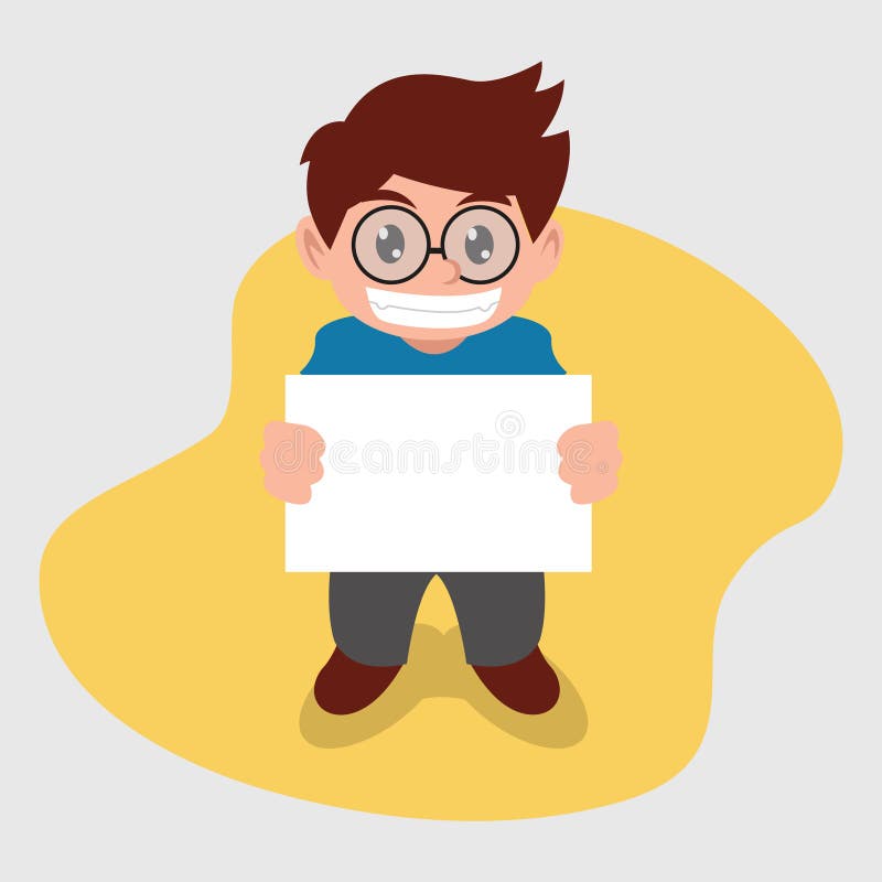 Illustrazione di vettore del ragazzo del geek royalty illustrazione gratis Illustrazione di vettore del ragazzo del geek royalty illustrazione gratis