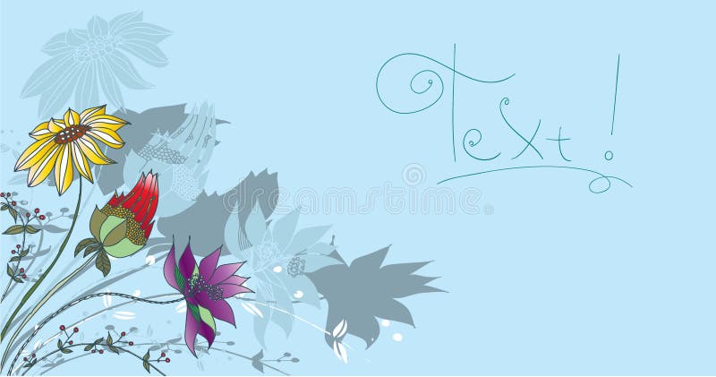Illustrazione floreale illustrazione di stock Illustrazione floreale illustrazione di stock