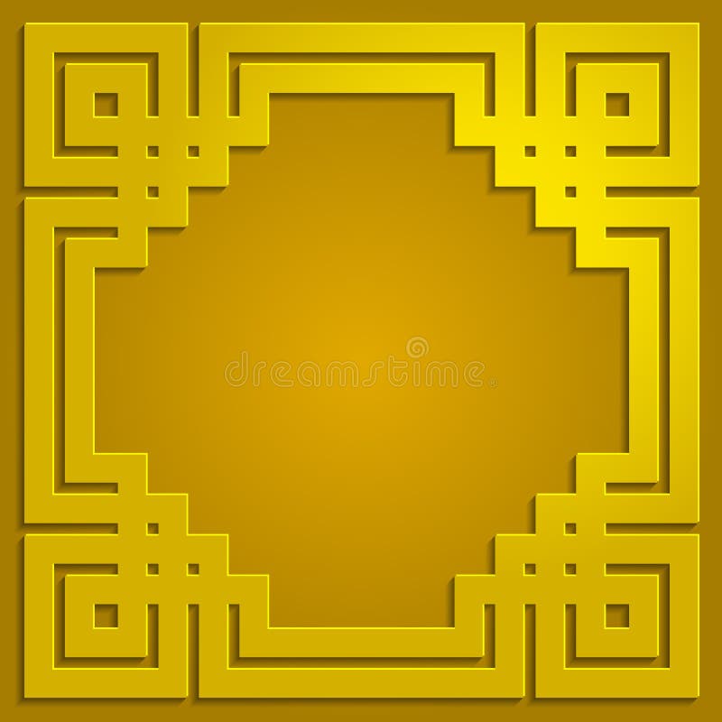 Illustrazione islamica del fondo del modello dell'ornamento dell'ombra dell'oro illustrazione di stock Illustrazione islamica del fondo del modello dell'ornamento dell'ombra dell'oro illustrazione di stock