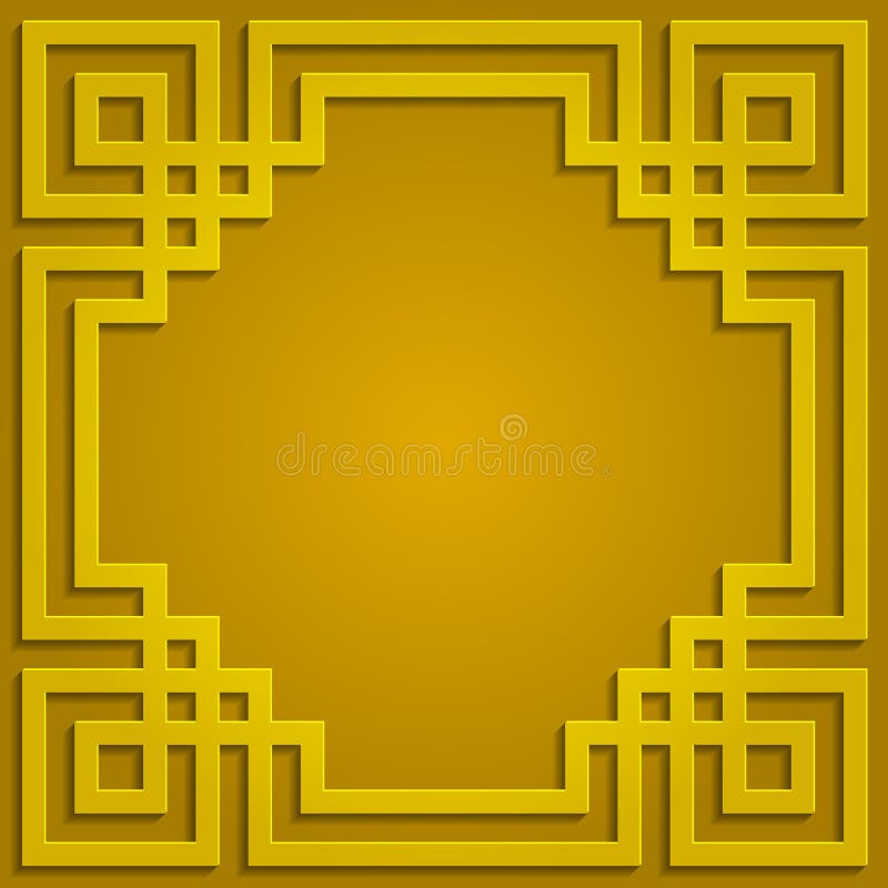 Illustrazione islamica del fondo del modello dell'ornamento dell'ombra dell'oro illustrazione vettoriale Illustrazione islamica del fondo del modello dell'ornamento dell'ombra dell'oro illustrazione vettoriale