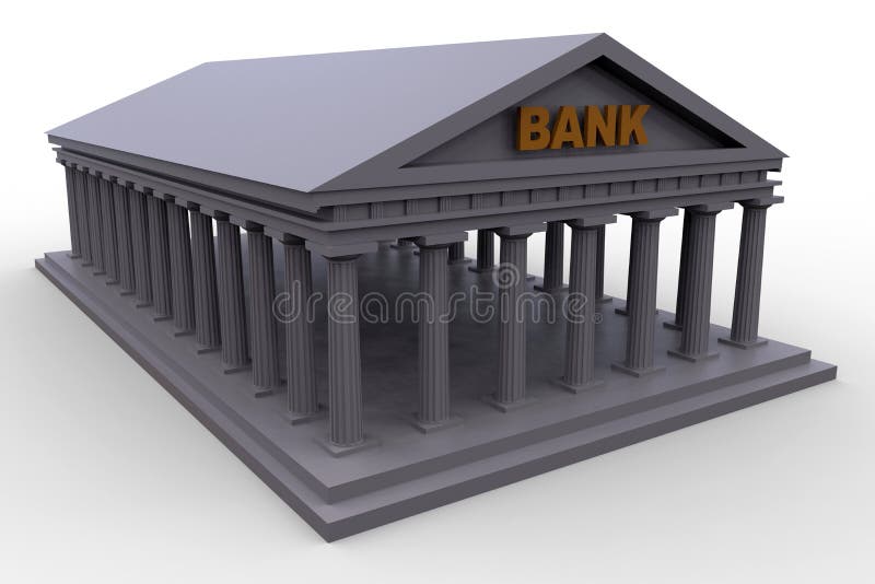 Illustrazione metaforica della banca greca