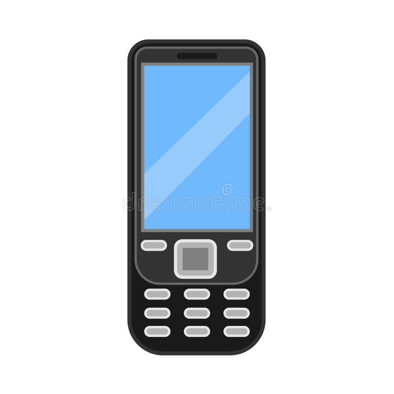 Illustrazione mobile dello schermo dell'icona di vettore dello Smart Phone Dispositivo isolato cellulare Modello piano del modell illustrazione vettoriale Illustrazione mobile dello schermo dell'icona di vettore dello Smart Phone Dispositivo isolato cellulare Modello piano del modell illustrazione vettoriale