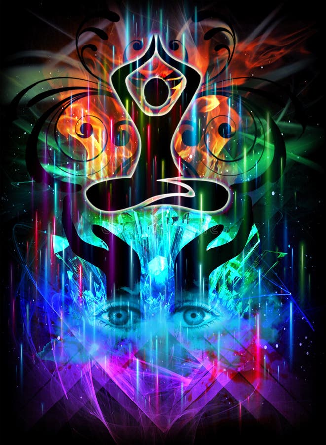 Iluminación divina libre illustration Iluminación divina libre illustration