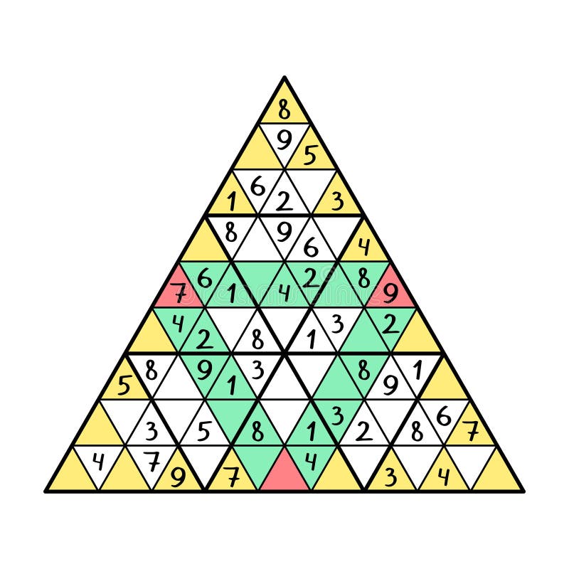 Coleção De Quebra-cabeças De Triângulo Para Ilustração Vetorial De Crianças  E Adultos Ilustração do Vetor - Ilustração de jogo, três: 254447319