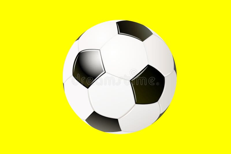 Foto de Amarelo E Preto De Bola De Futebol e mais fotos de stock de Amarelo  - Amarelo, Bola, Bola de Futebol - iStock