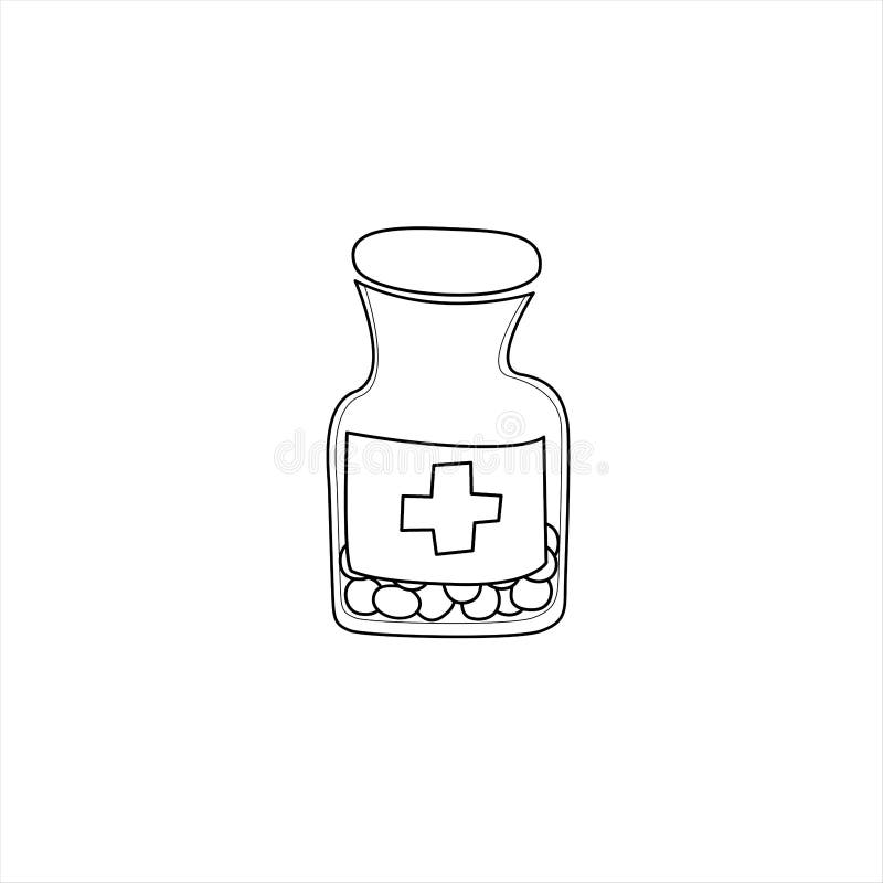 grande conjunto de instrumentos médicos, medicamentos e um médico. kit de  primeiros socorros. elementos coloridos do vetor. desenho animado. 6685035  Vetor no Vecteezy