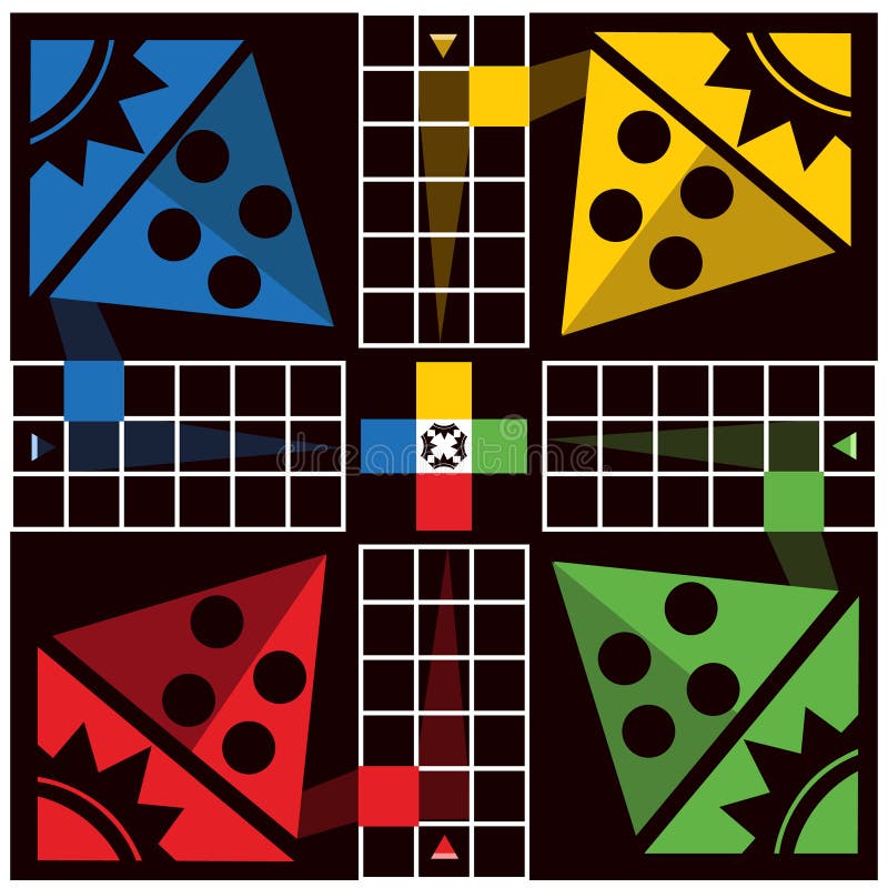 Design Simples Do Jogo Ludo Vetor PNG , Ludo, Jogos, Dados Imagem