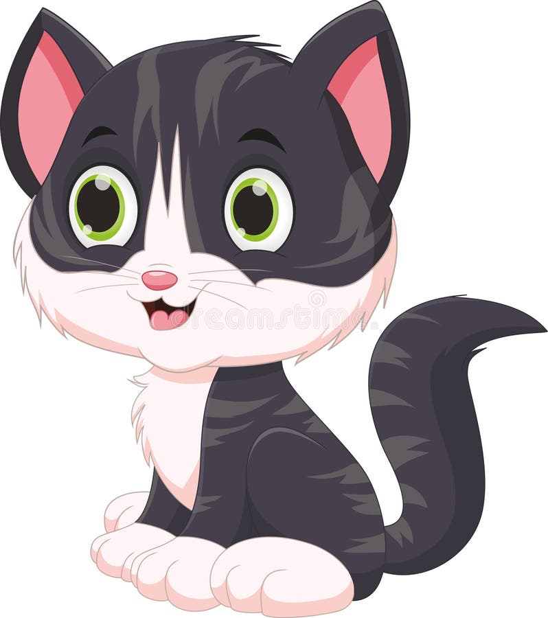 Desenho Animado Com Personagem De Gibi De Gato Ilustração do Vetor -  Ilustração de fofofo, arte: 238071851