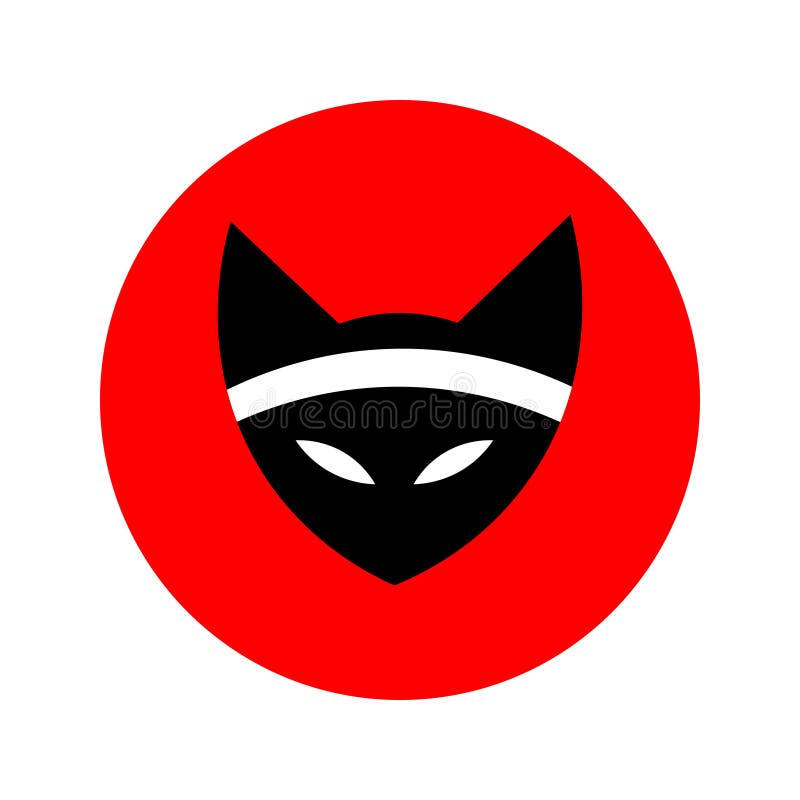 Ilustração Do Ninja Do Gato Um Gato Com Uma Atadura Crianças Chinesas De  KONGFU Ilustração Stock - Ilustração de arte, fofofo: 140577612