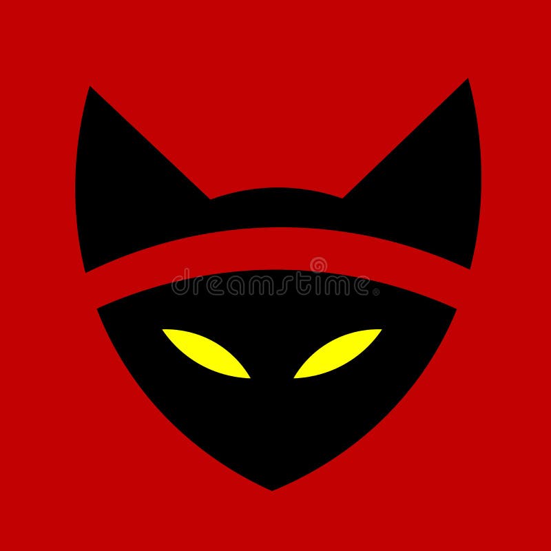 Ilustração Do Ninja Do Gato Um Gato Com Uma Atadura Crianças Chinesas De  KONGFU Ilustração Stock - Ilustração de arte, fofofo: 140577612