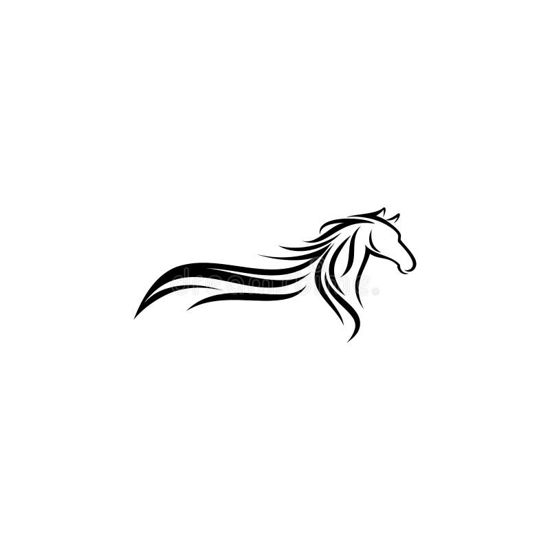 Vetor De Logotipo De Cavalo Plano Isolado Na Silhueta De Logotipo De Design  Branco Vetor PNG , Projeto, Logotipo, Silhueta Imagem PNG e Vetor Para  Download Gratuito