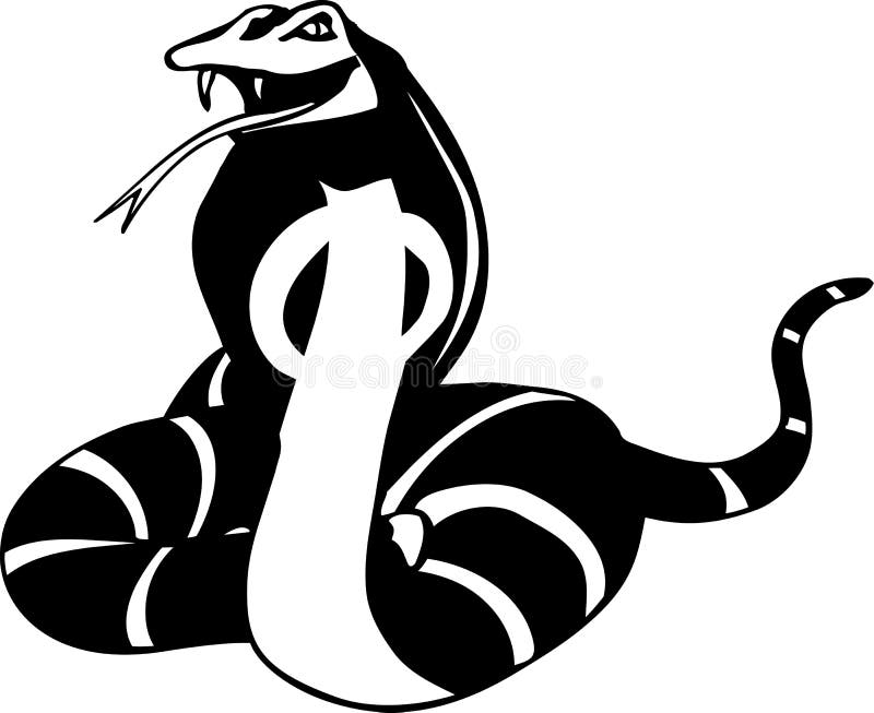 Clipart De Cobra Feroz Estilo Desenho Animado PNG , Cobra, Clipart